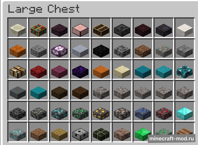 Мод MysticRift: More Slab Variants для Minecraft 1.21.1, 1.21, 1.20.6,  ...