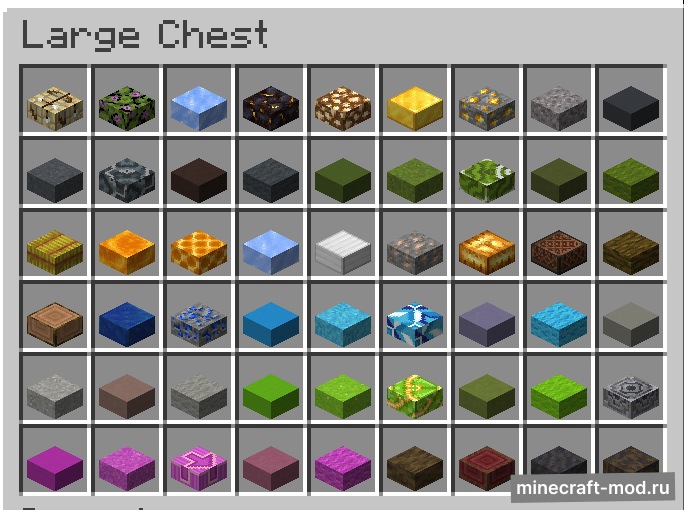 Мод MysticRift: More Slab Variants для Minecraft 1.21.1, 1.21, 1.20.6,  ...