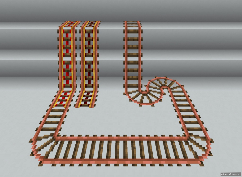 Мод Copper Rails Mod для Minecraft 1.20.4 - 1.20