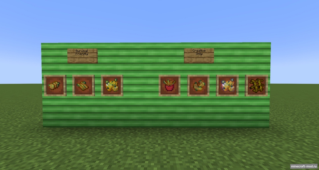 Мод Potato Update для Minecraft 1.20.1
