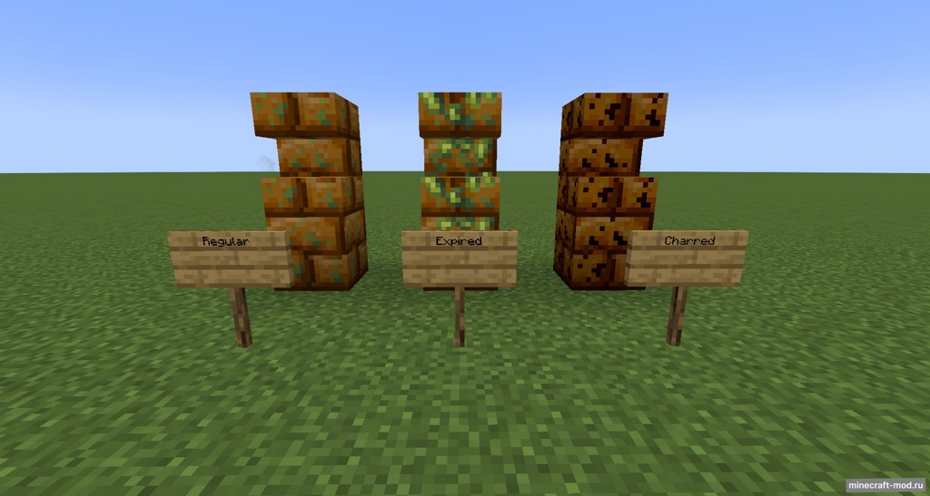Мод Potato Update для Minecraft 1.20.1