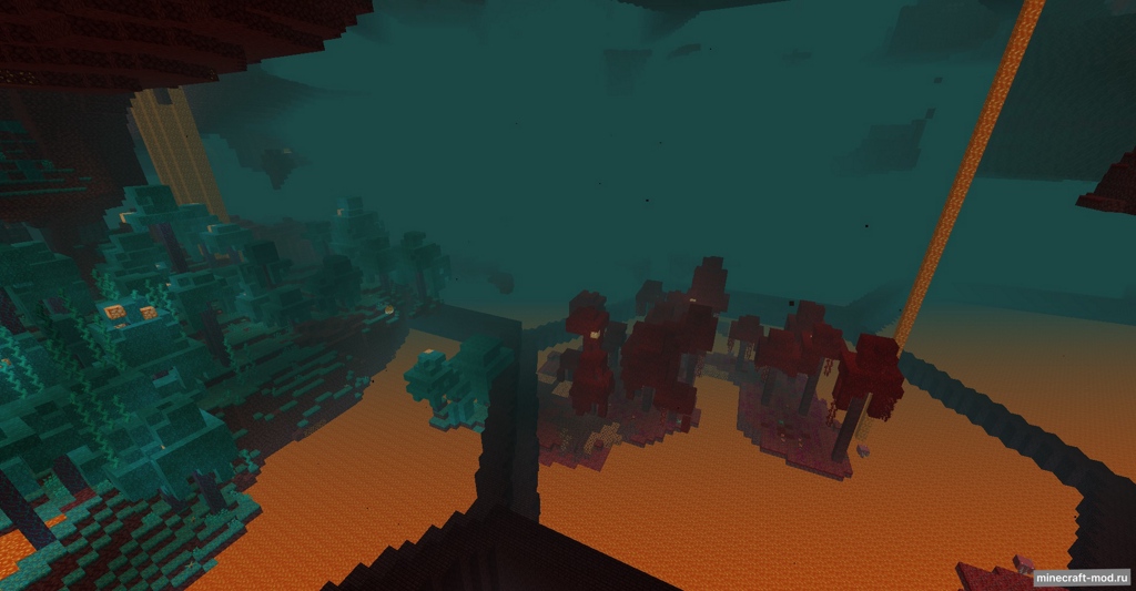 Мод HexLands (Updated) для Minecraft 1.21.8, 1.21.7, 1.21.6