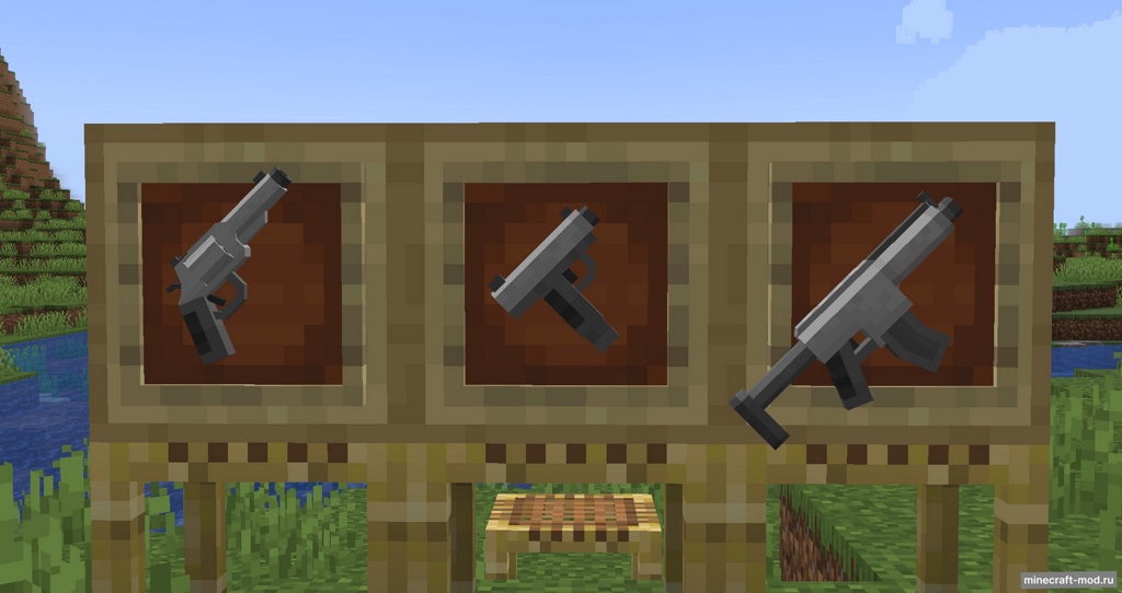Мод NineZero's Gun Expansion для Minecraft 1.19.4, 1.19.3, 1.19.2,  ...