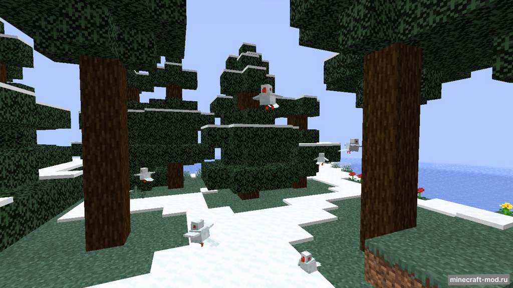 Мод Café's Birding для Minecraft 1.20.1