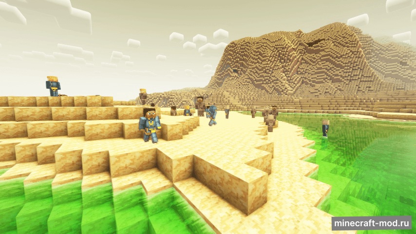 Мод Fallout: VaultCraft для Minecraft 1.20.2