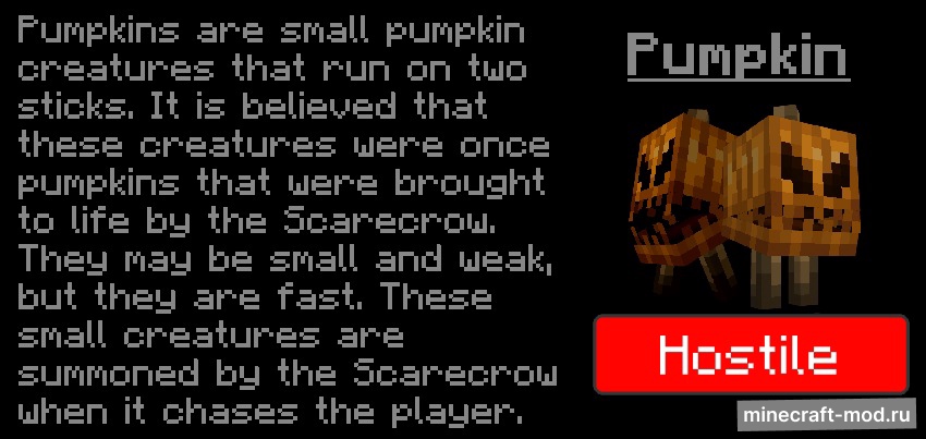 Мод The Scarecrow для Minecraft 1.20.1, 1.19.4, 1.19.2