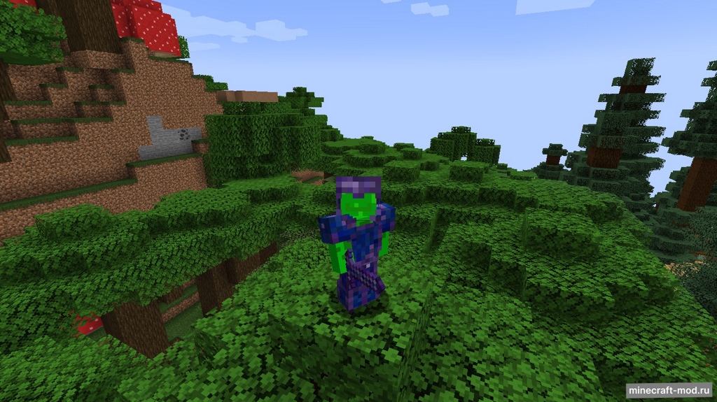 Мод deep dimension для Minecraft 1.20.1