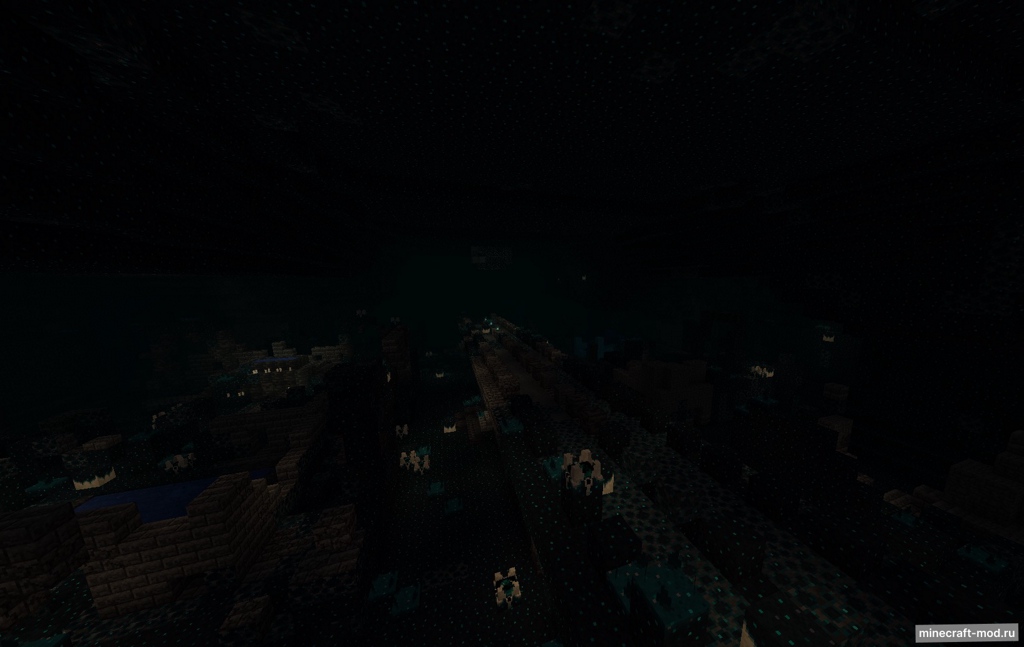 Мод Deeper Dark для Minecraft 1.21.4, 1.21.3, 1.21.2,  ...