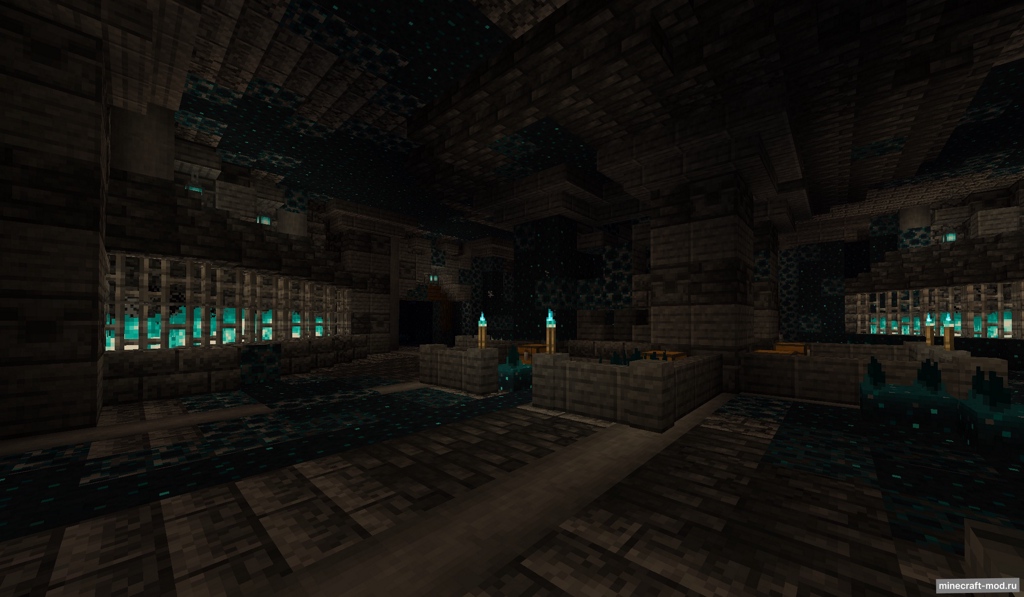 Мод Deeper Dark для Minecraft 1.21.4, 1.21.3, 1.21.2,  ...