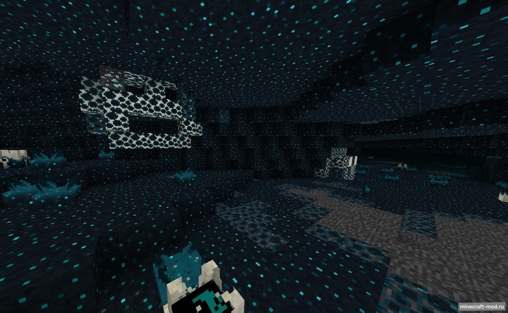 Мод Deeper Dark для Minecraft 1.21.4, 1.21.3, 1.21.2,  ...