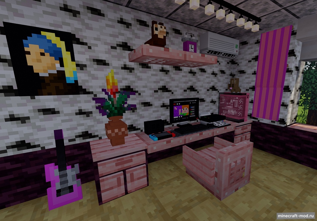 Мод Moa decor: Electronics для Minecraft 1.20.6, 1.20.4, 1.20.1