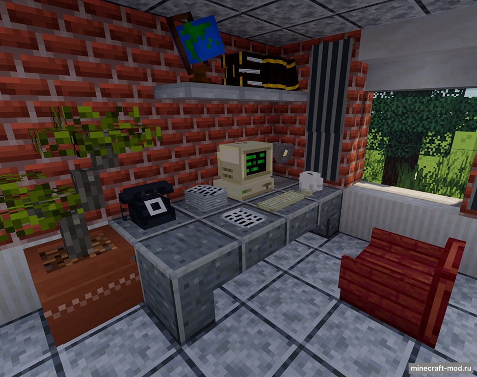 Мод Moa decor: Electronics для Minecraft 1.20.6, 1.20.4, 1.20.1