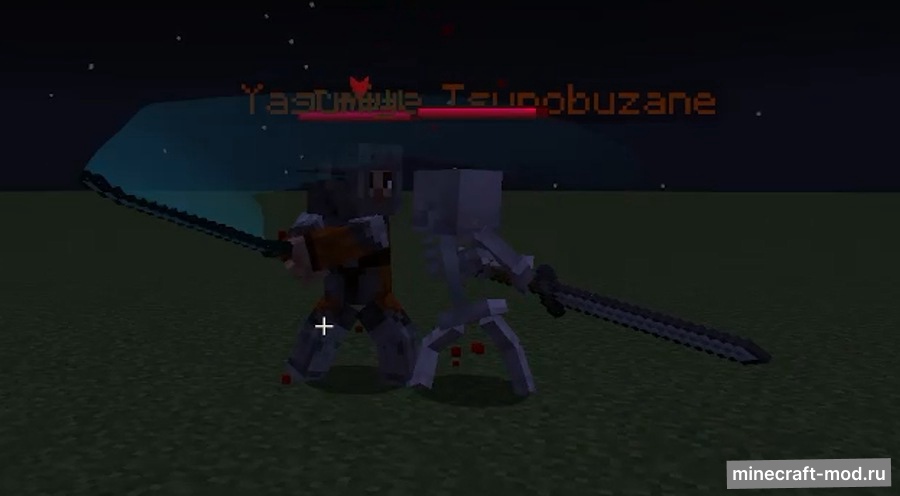 Мод Custom NPCs + EpicFight Integration для Minecraft 1.20.1, 1.19.2, 1.18.2,  ...