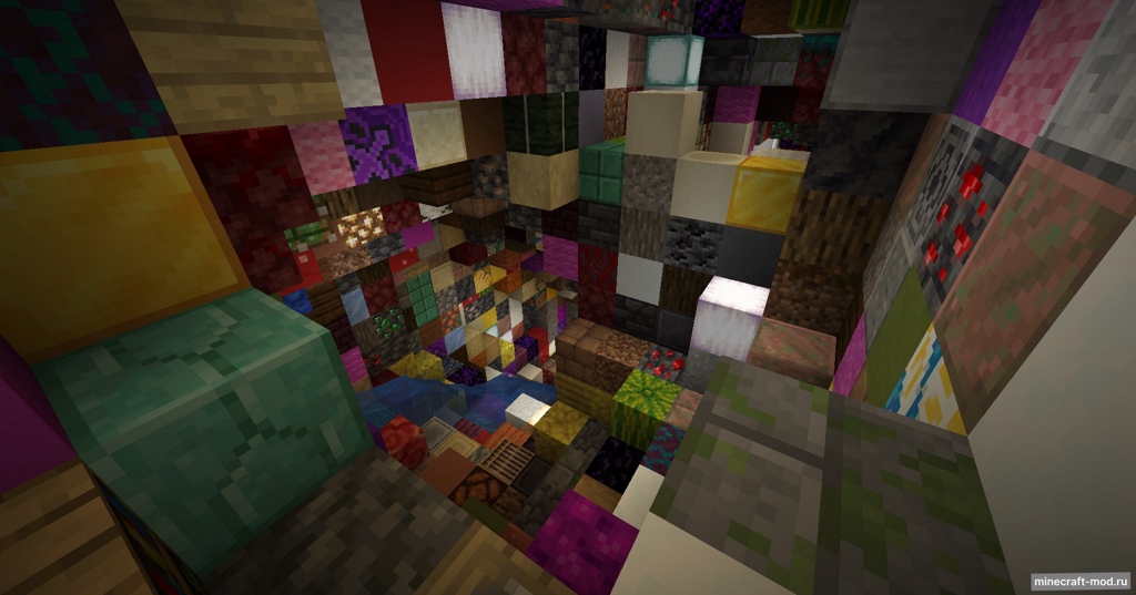 Мод Random World Blocks для Minecraft 1.20.1