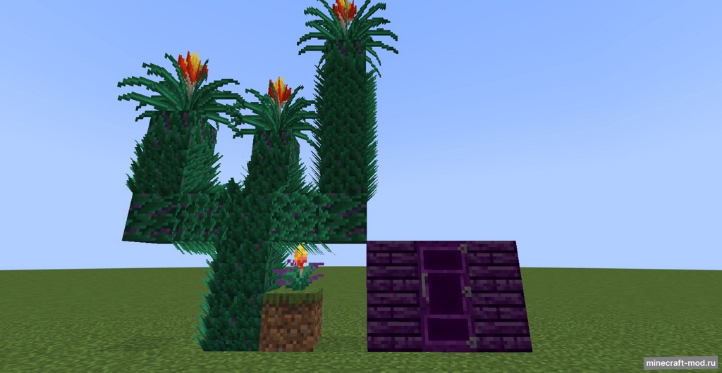 Мод PaleoFlora Return для Minecraft 1.20.1