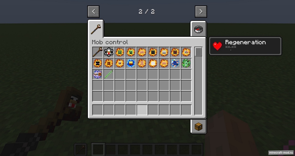 Мод Mob control rod для Minecraft 1.20.4, 1.20.3, 1.20.2,  ...