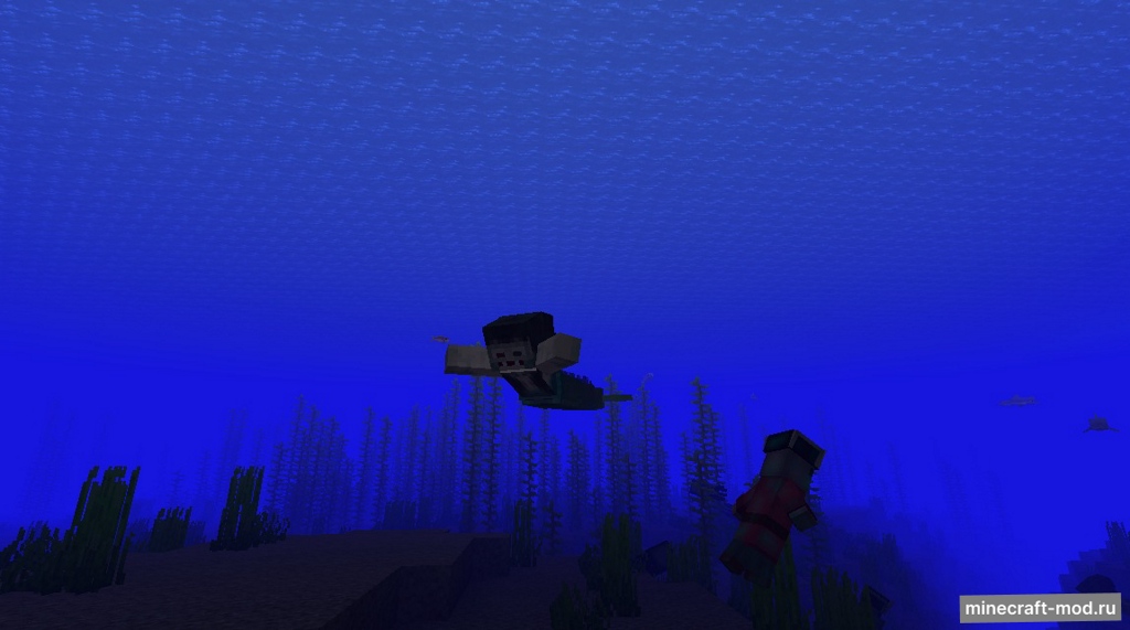 Мод Nautical Naturecraft (Sirens Of The Deep) для Minecraft 1.20.1