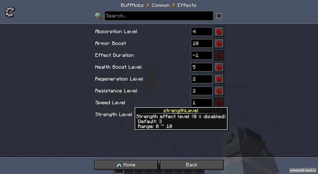 Мод Buff Mobs для Minecraft 1.21.1