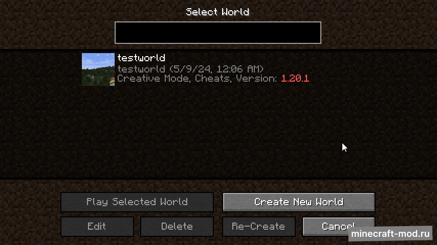 Мод Missing Mods Warning для Minecraft 1.20.1
