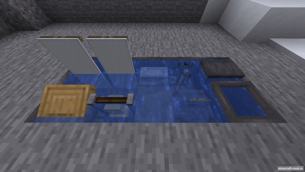 Мод More Waterlogged для Minecraft 1.20.1