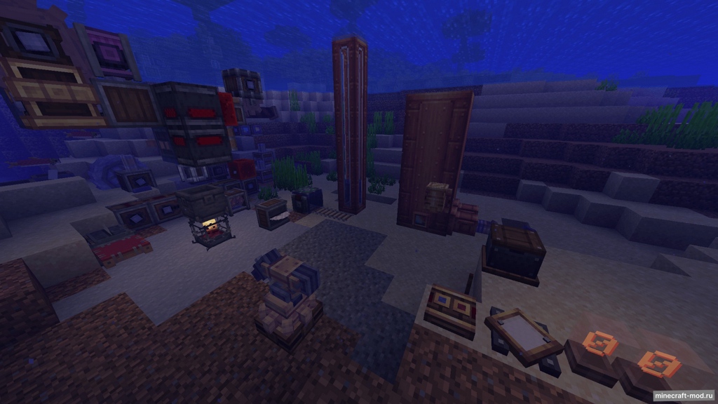 Мод More Waterlogged для Minecraft 1.20.1