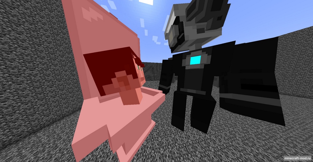 Мод DNZ's Skibidi Toilet для Minecraft 1.20.1, 1.19.4