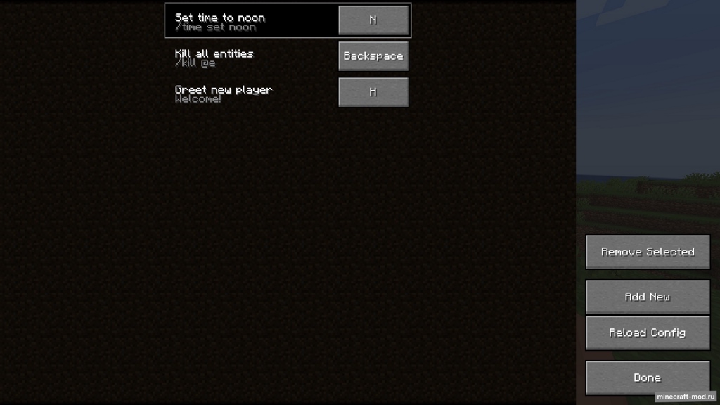 Мод Chat Binds для Minecraft 1.21, 1.20.6, 1.20.5,  ...