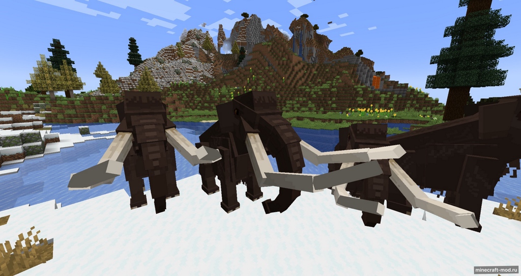 Мод Cenozoicraft для Minecraft 1.20.1