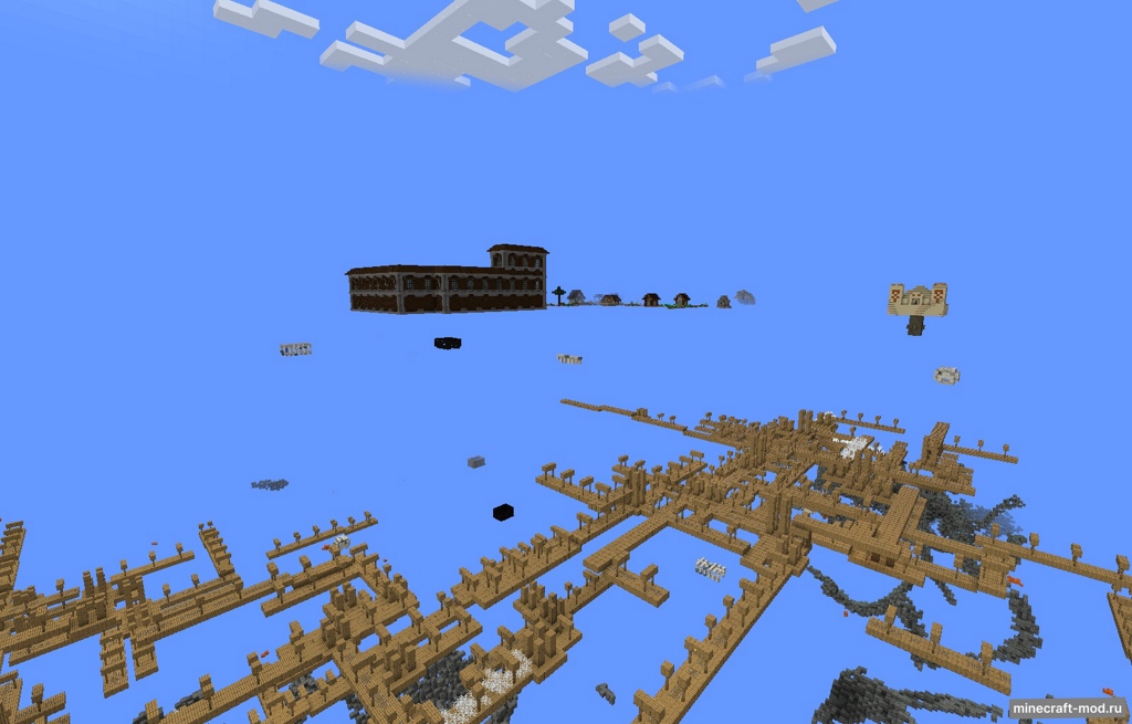 Мод SkyStructures для Minecraft 1.20.6, 1.20.1, 1.19.4,  ...