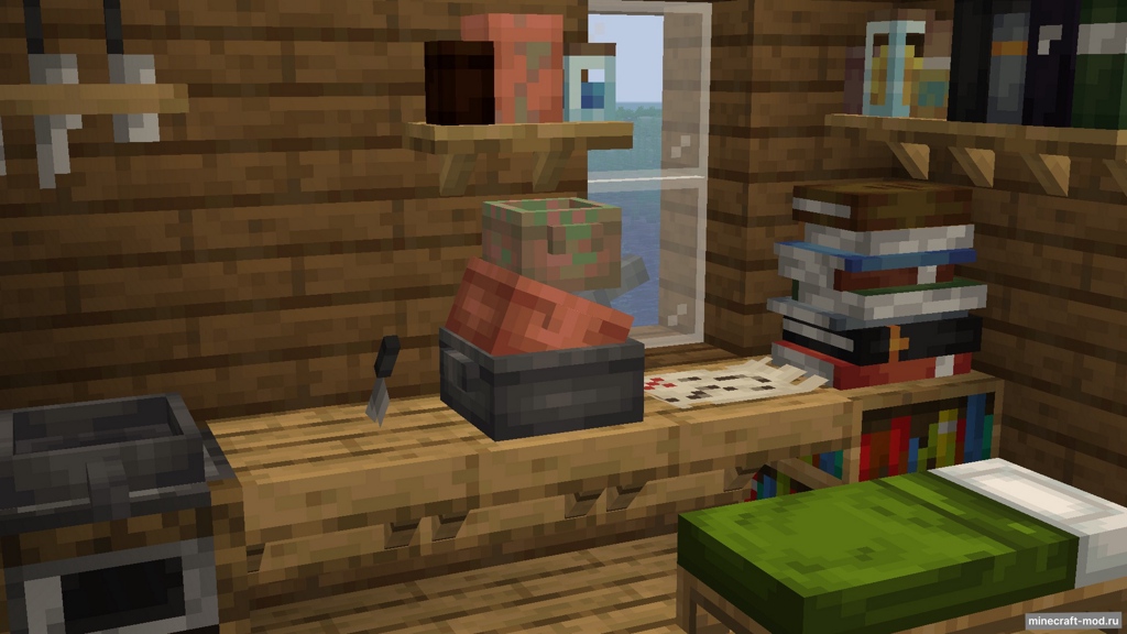 Мод Dusty Decorations для Minecraft 1.21.5, 1.21.4, 1.21.3,  ...
