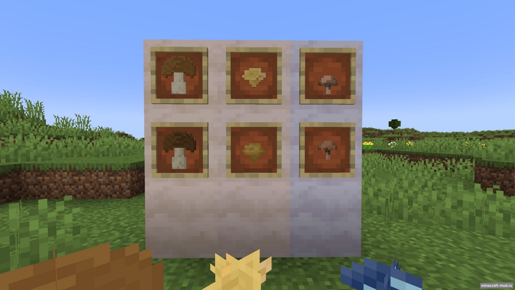 Мод Mushroom Fields для Minecraft 1.20.1