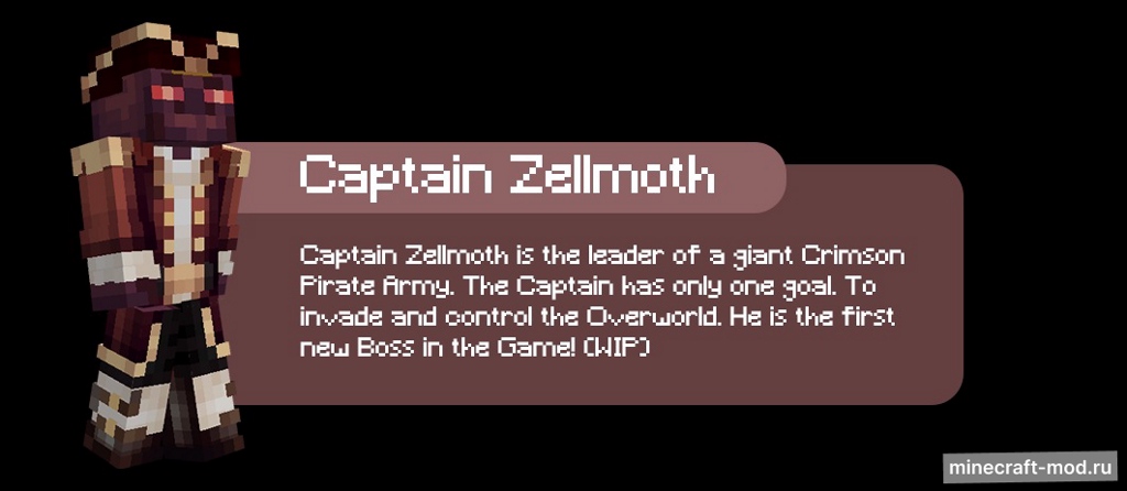 Мод Luna's Crimson Invasion для Minecraft 1.20.1