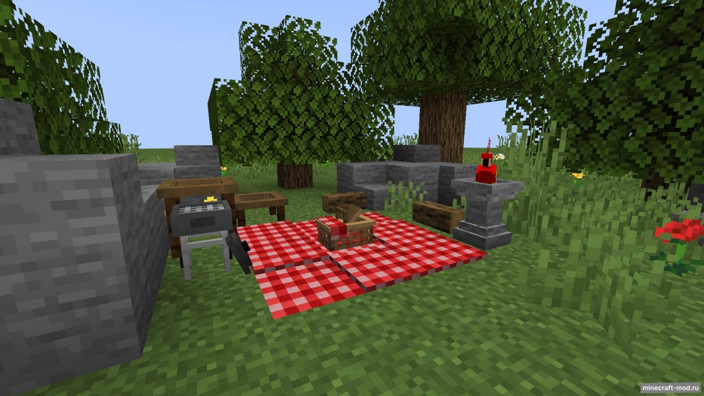 Мод Not Enough Furniture для Minecraft 1.20.1