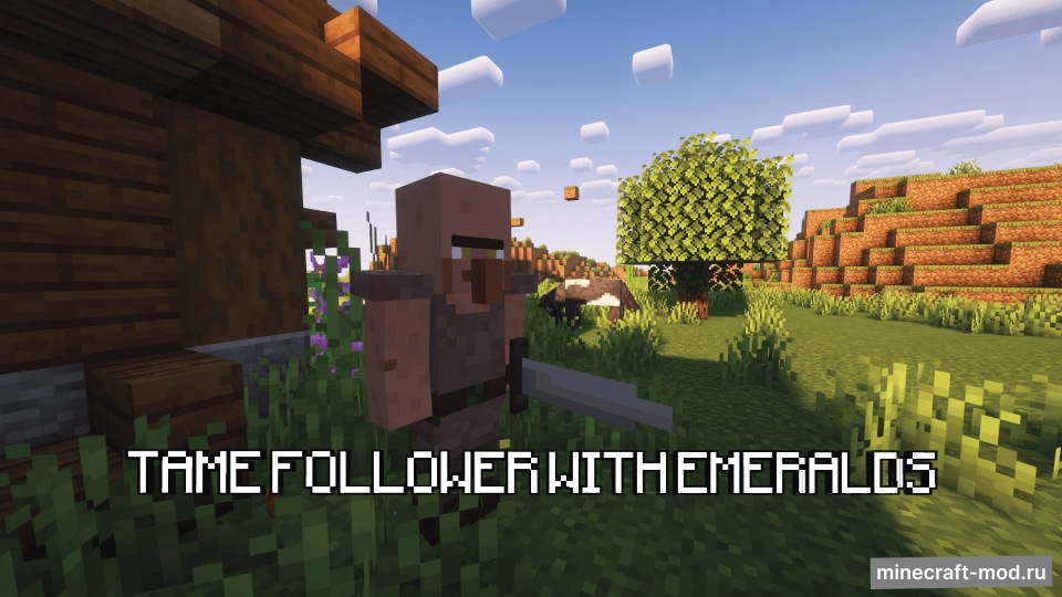 Мод The Follower для Minecraft 1.20.1