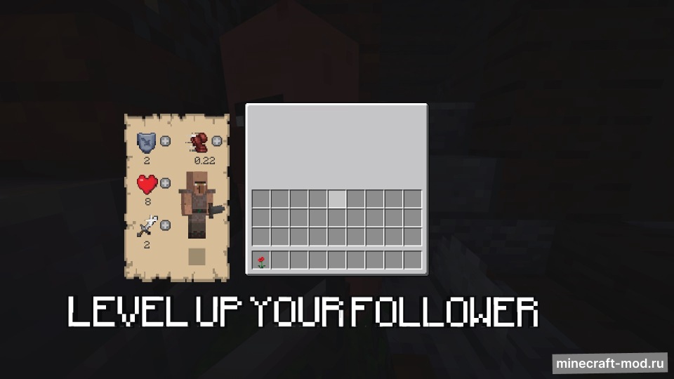 Мод The Follower для Minecraft 1.20.1