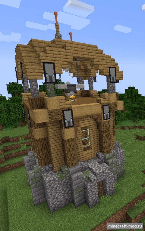 Мод Witch Towers для Minecraft 1.20.1