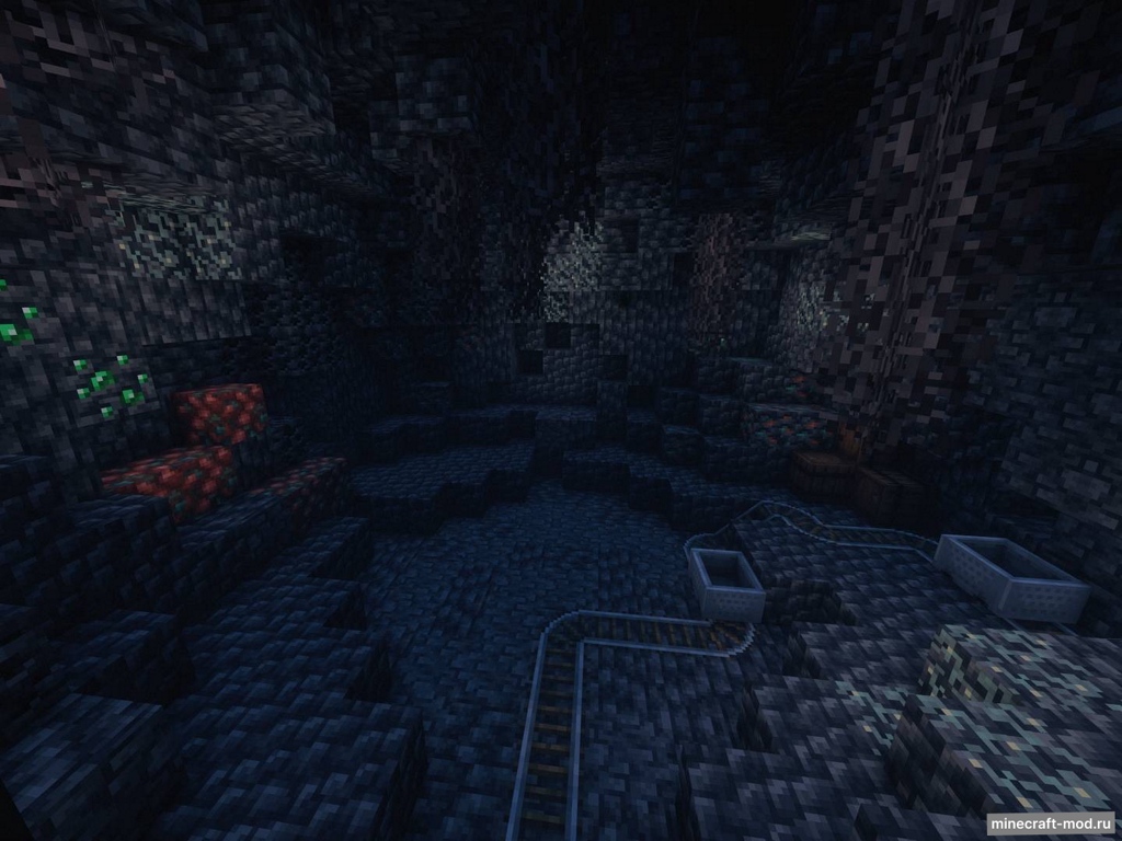 Мод Burrowers для Minecraft 1.20.1