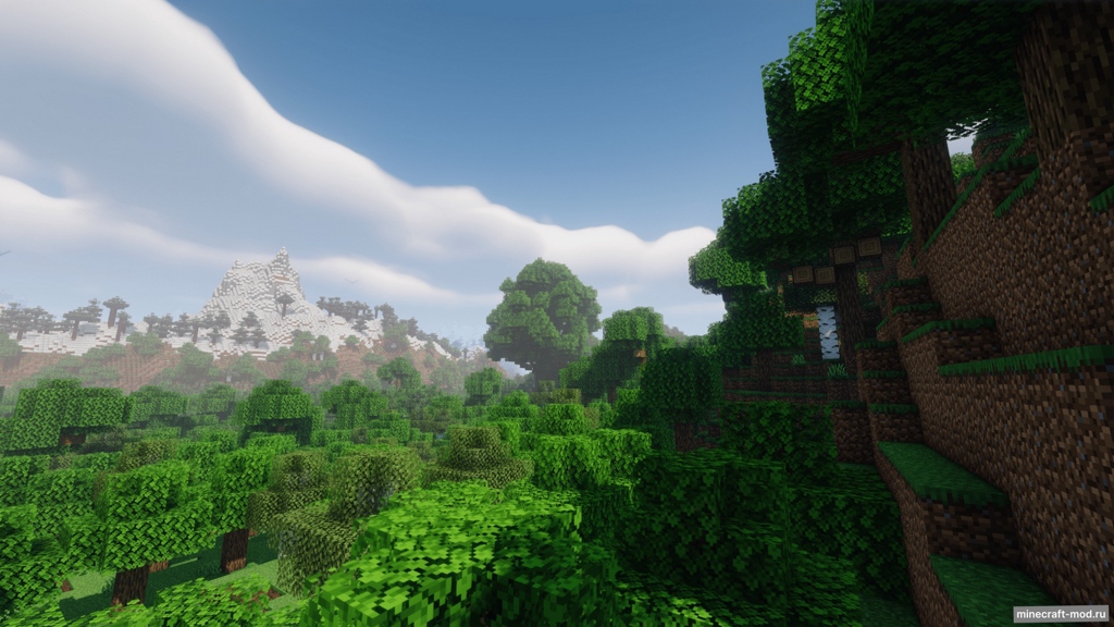 Мод Nebulus oak tree для Minecraft 1.20.4, 1.20.1, 1.19.2,  ...