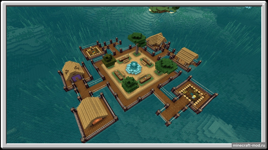 Мод TaxOceanArchitect для Minecraft 1.20.1