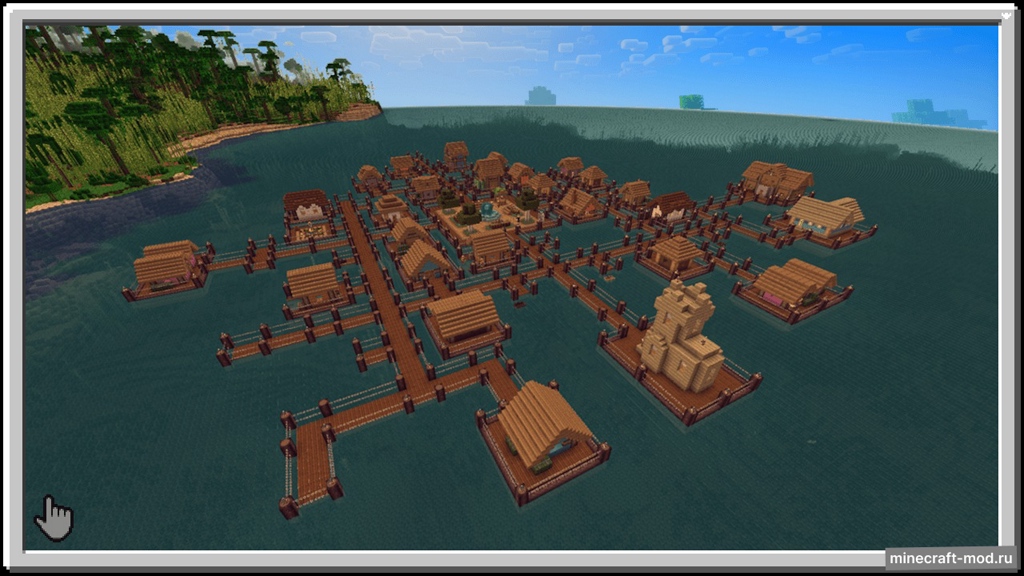 Мод TaxOceanArchitect для Minecraft 1.20.1