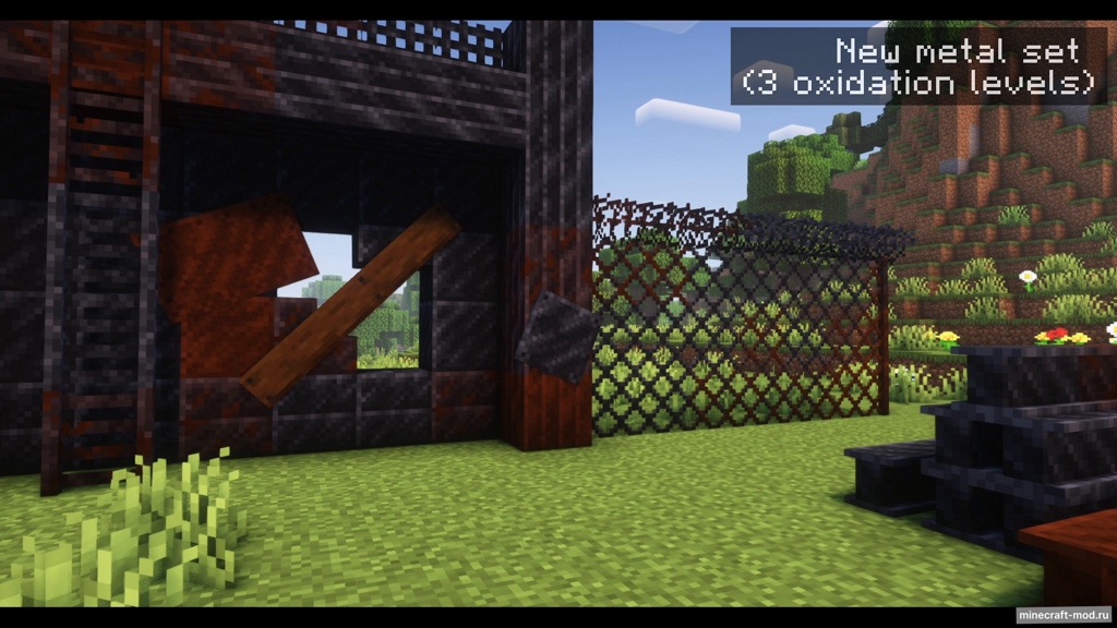 Мод Mim1q's Derelict для Minecraft 1.21.1, 1.20.1