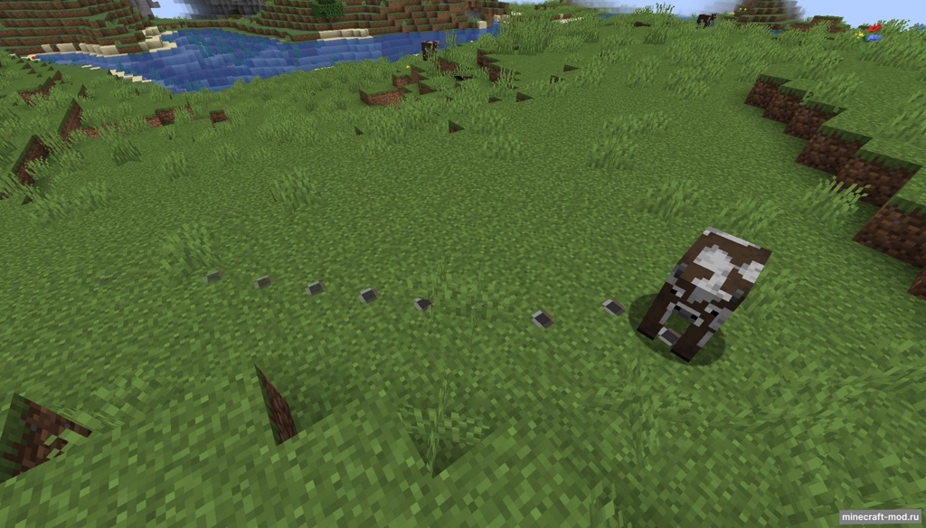 Мод FootprintParticle для Minecraft 1.21, 1.20.6, 1.20.4,  ...