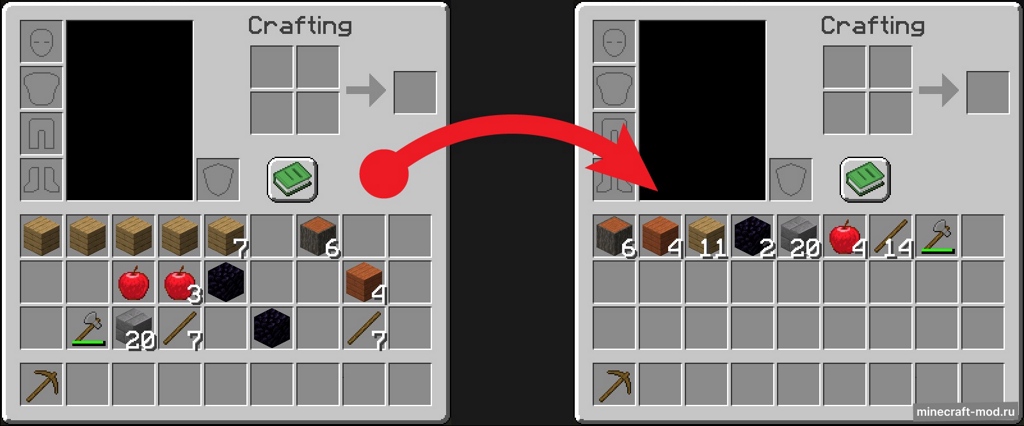 Мод Chest Inv Sort для Minecraft 1.21.1, 1.21, 1.20.6,  ...