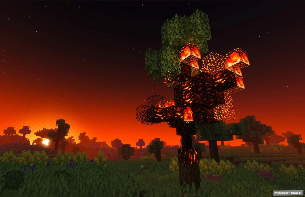 Мод BURNT Basic для Minecraft 1.20.4, 1.20.1, 1.19.4,  ...