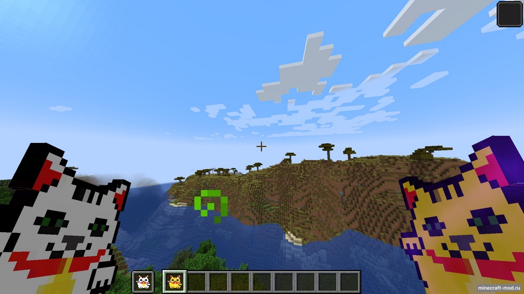 Мод Neco cat для Minecraft 1.20.1