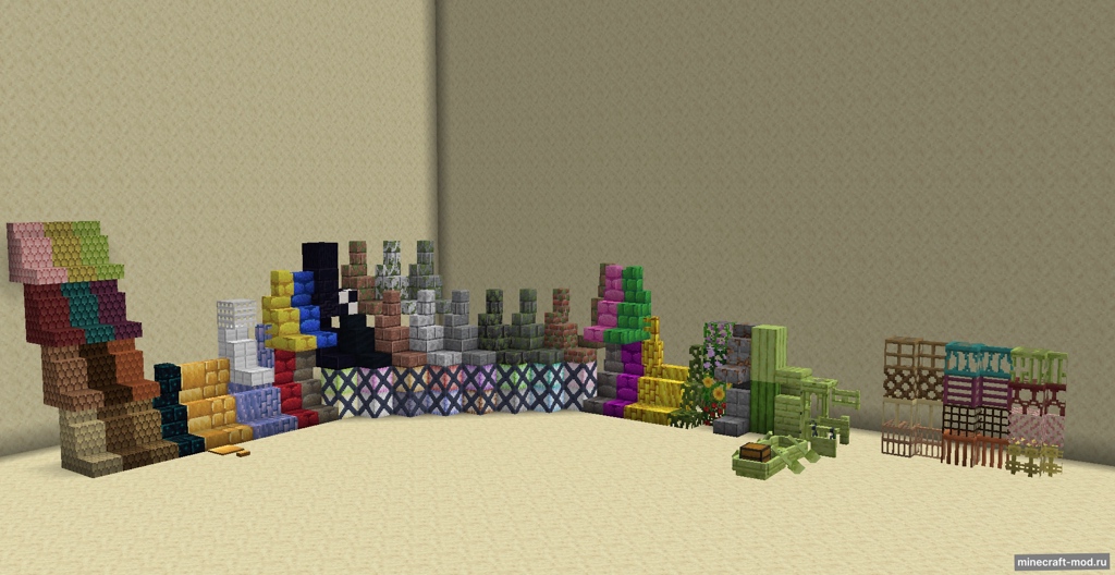 Мод MissBarbare'sPalette для Minecraft 1.21, 1.20.6