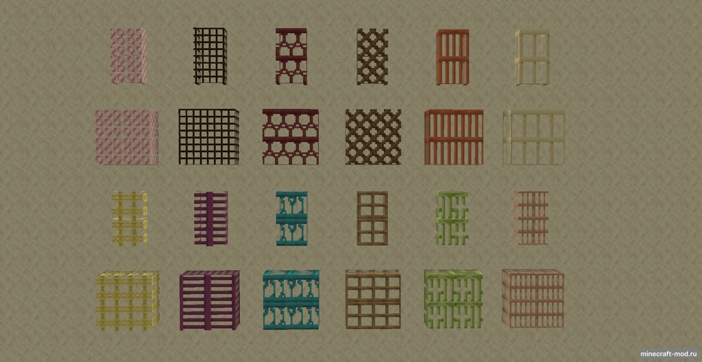 Мод MissBarbare'sPalette для Minecraft 1.21, 1.20.6