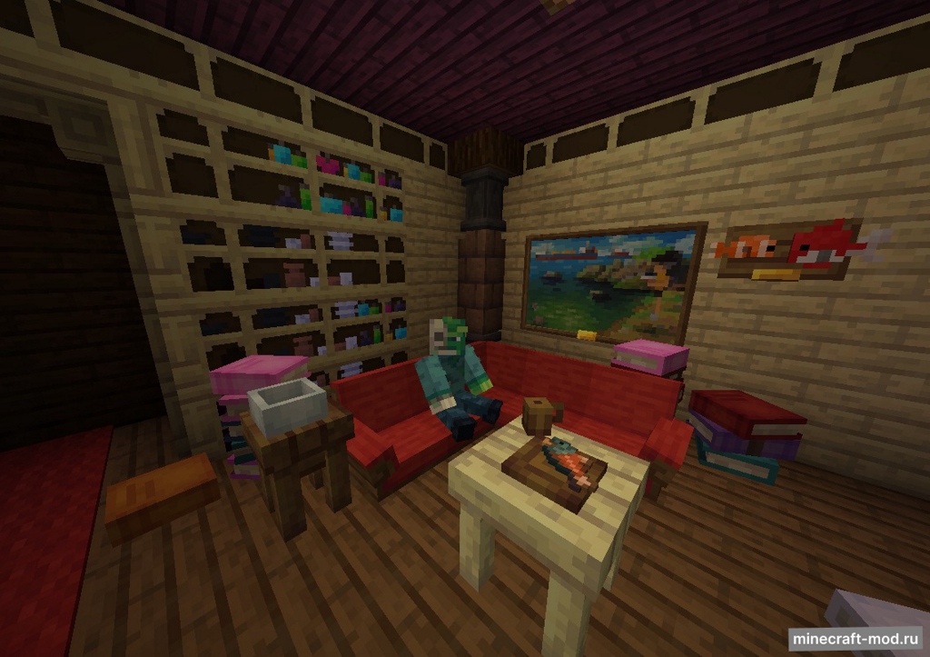 Мод Handcrafted для Minecraft 1.21.1, 1.21, 1.20.4,  ...