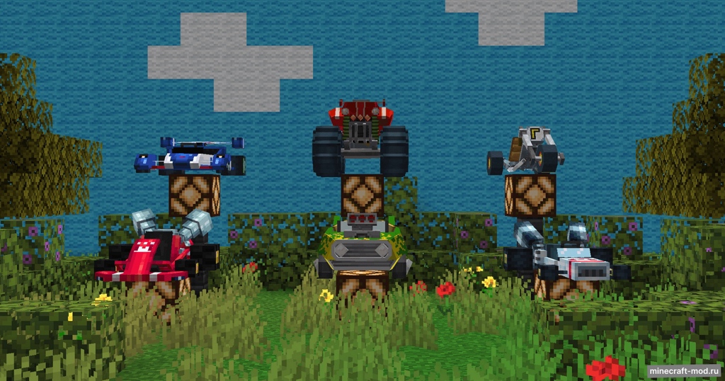 Мод Cubic Racers для Minecraft 1.20.1
