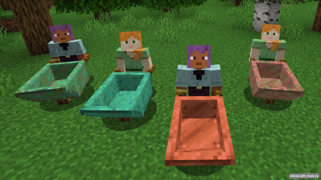 Мод Wheelbarrow для Minecraft 1.21.1, 1.21, 1.20.6,  ...
